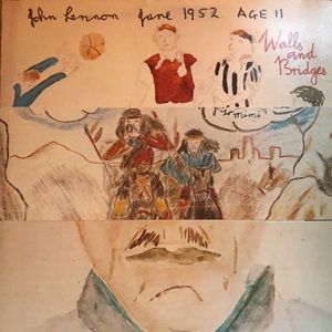 John Lennon Walls And Bridges Vinyl Lp '74
